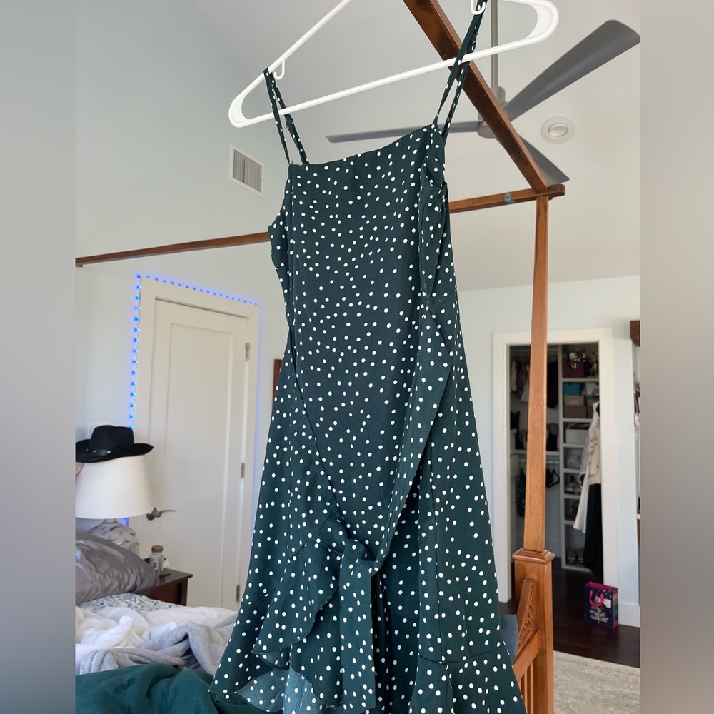princess polly green mini dress